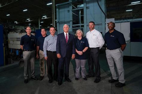 mike pence at sargent metal fabrication anderson|Vice President Mike Pence visits SC for BBQ: Cheers, .